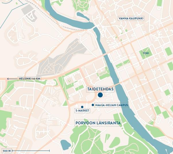 Taidetehtaankatu 4 PORVOO, 243m2, 2. kerros, Liiketila