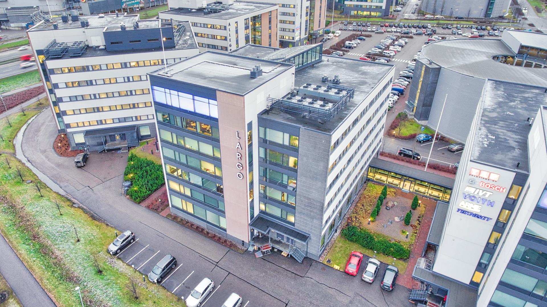 Äyritie 8 D LARGO, 233m2, 5. kerros, Toimistotila