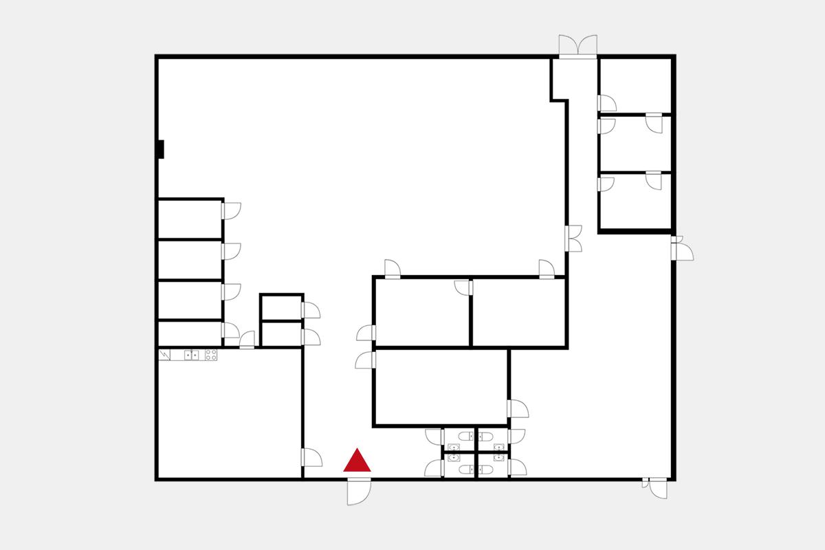 Leväsentie 2 KUOPIO, 312m2, 2. kerros, Liiketila
