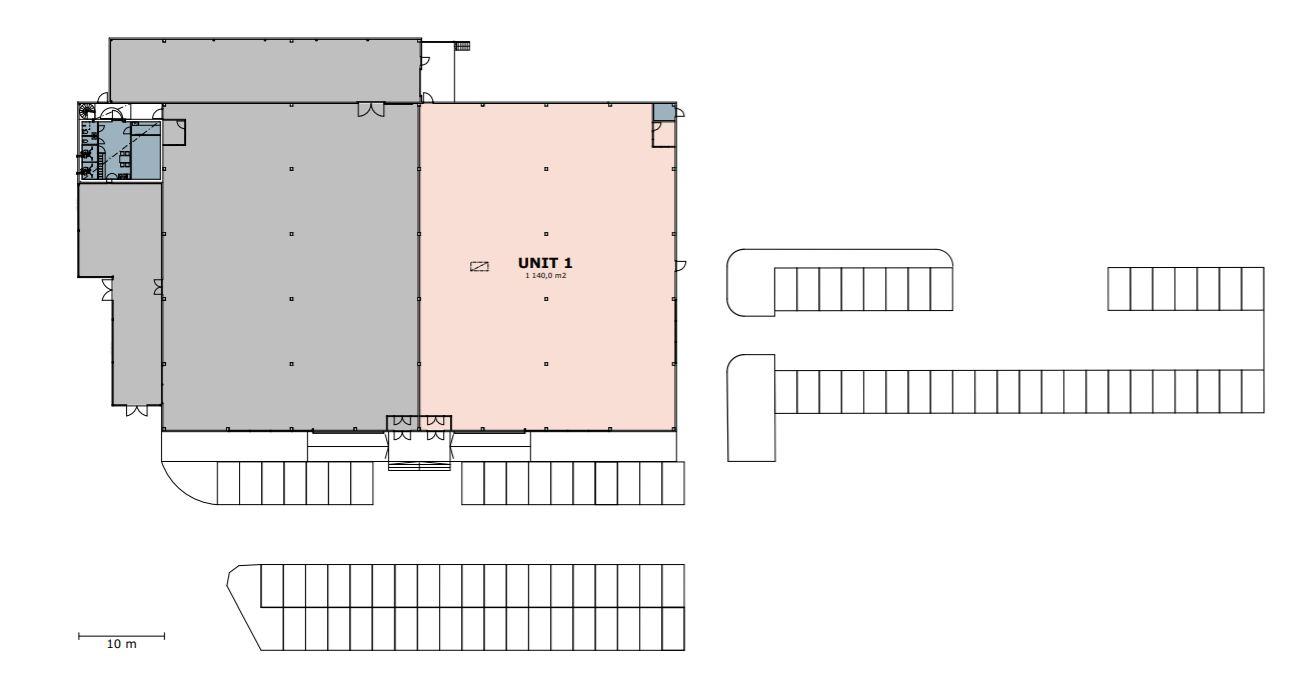 Jokelantie 3 RAAHE, 1142m2, 1. kerros, Liiketila