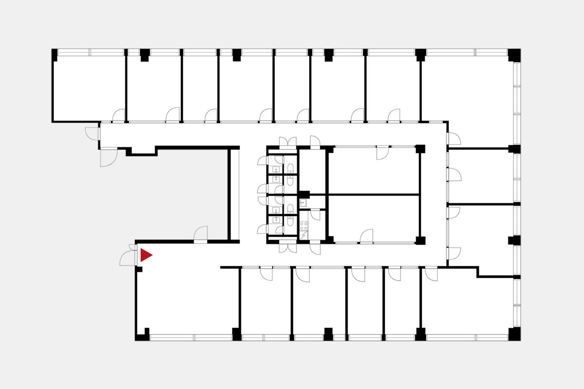 Ahventie 4, 432m2, 5. kerros, Toimistotila