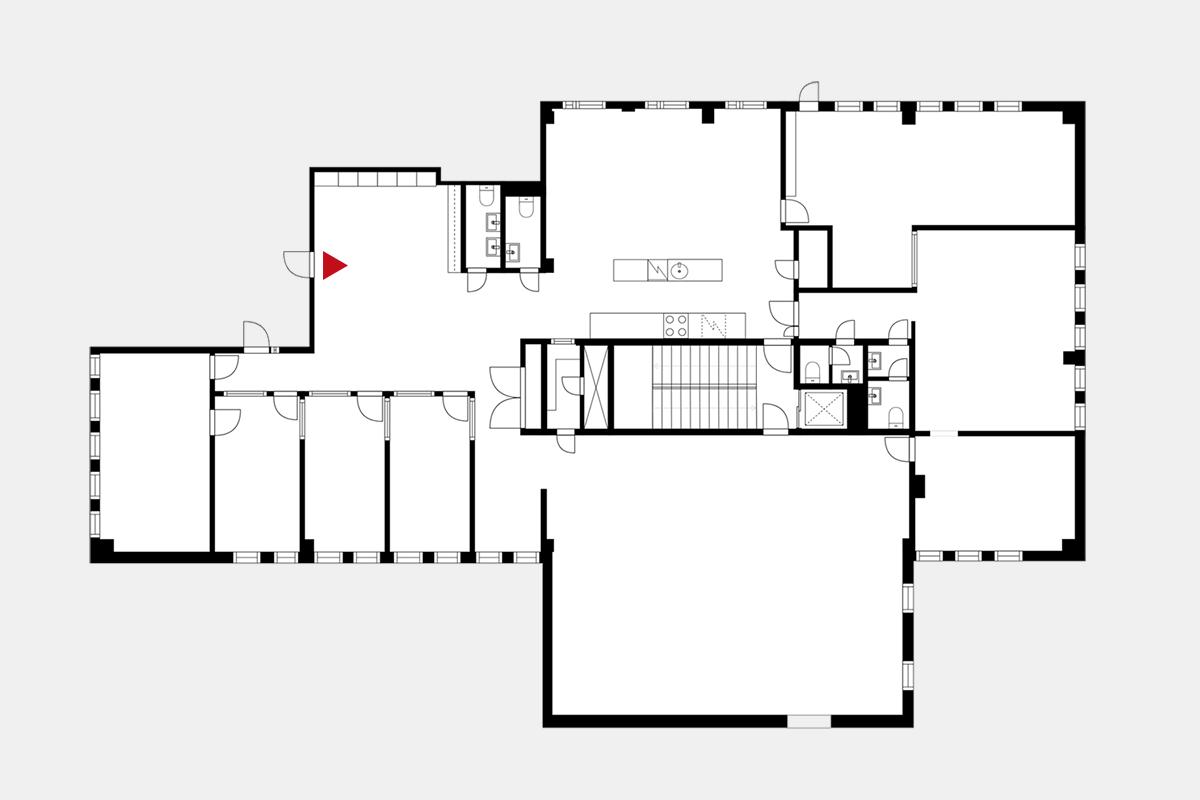 Hatanpään valtatie 18 TAMPERE, 324m2, 1. kerros, Toimistotila