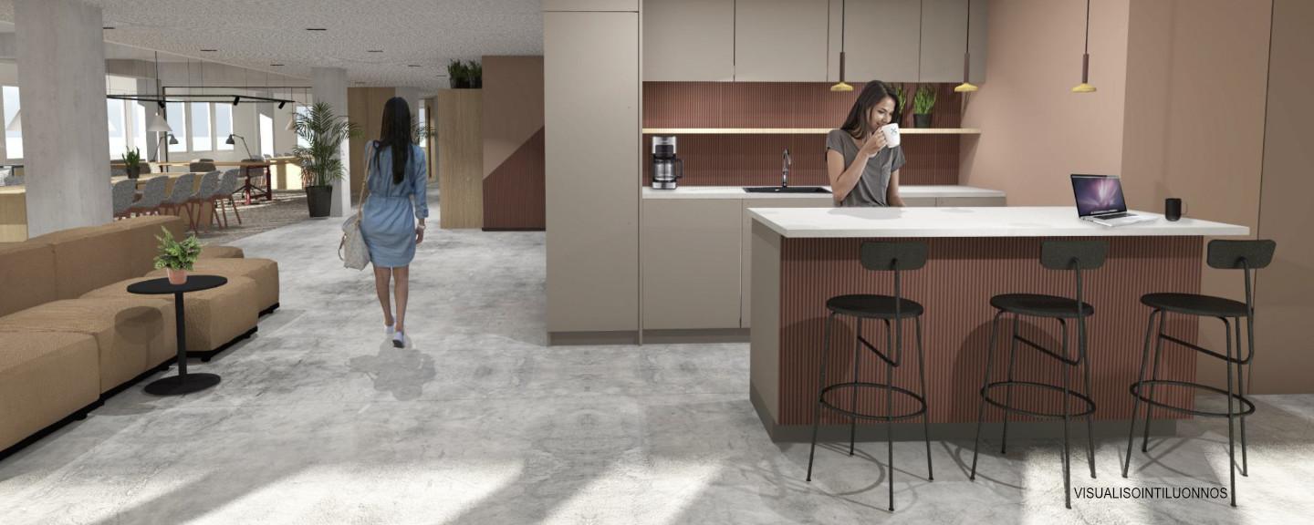Hämeentie 31, 249m2, 4. kerros, Toimistotila