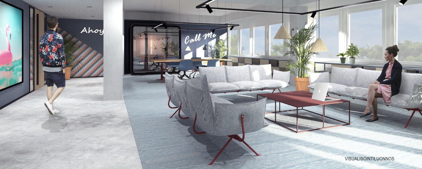 Hämeentie 31, 249m2, 4. kerros, Toimistotila
