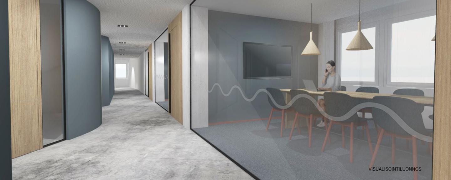 Hämeentie 31, 249m2, 4. kerros, Toimistotila