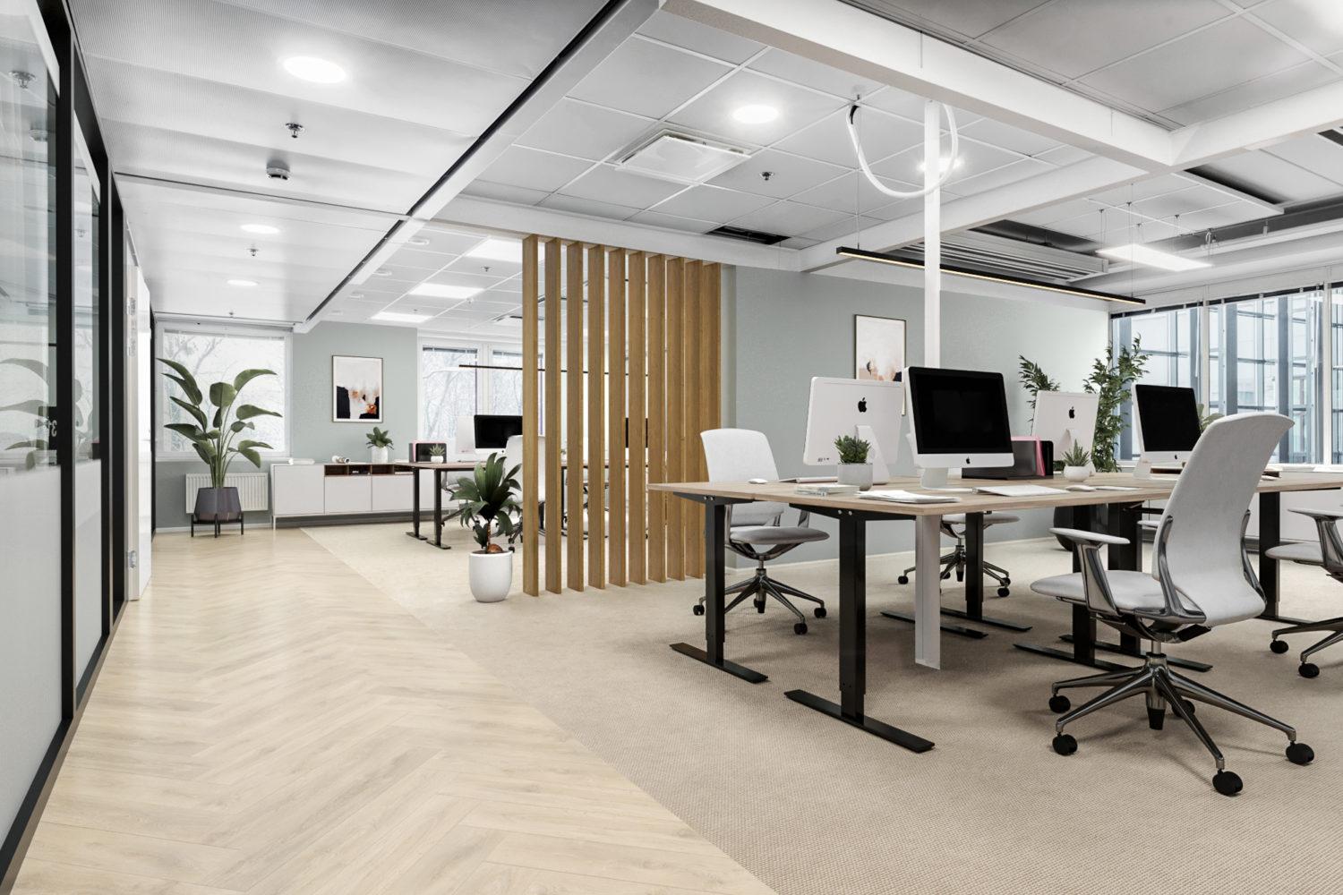 Lars Sonckin kaari 16 TERRA, 320m2, 5. kerros, Toimistotila