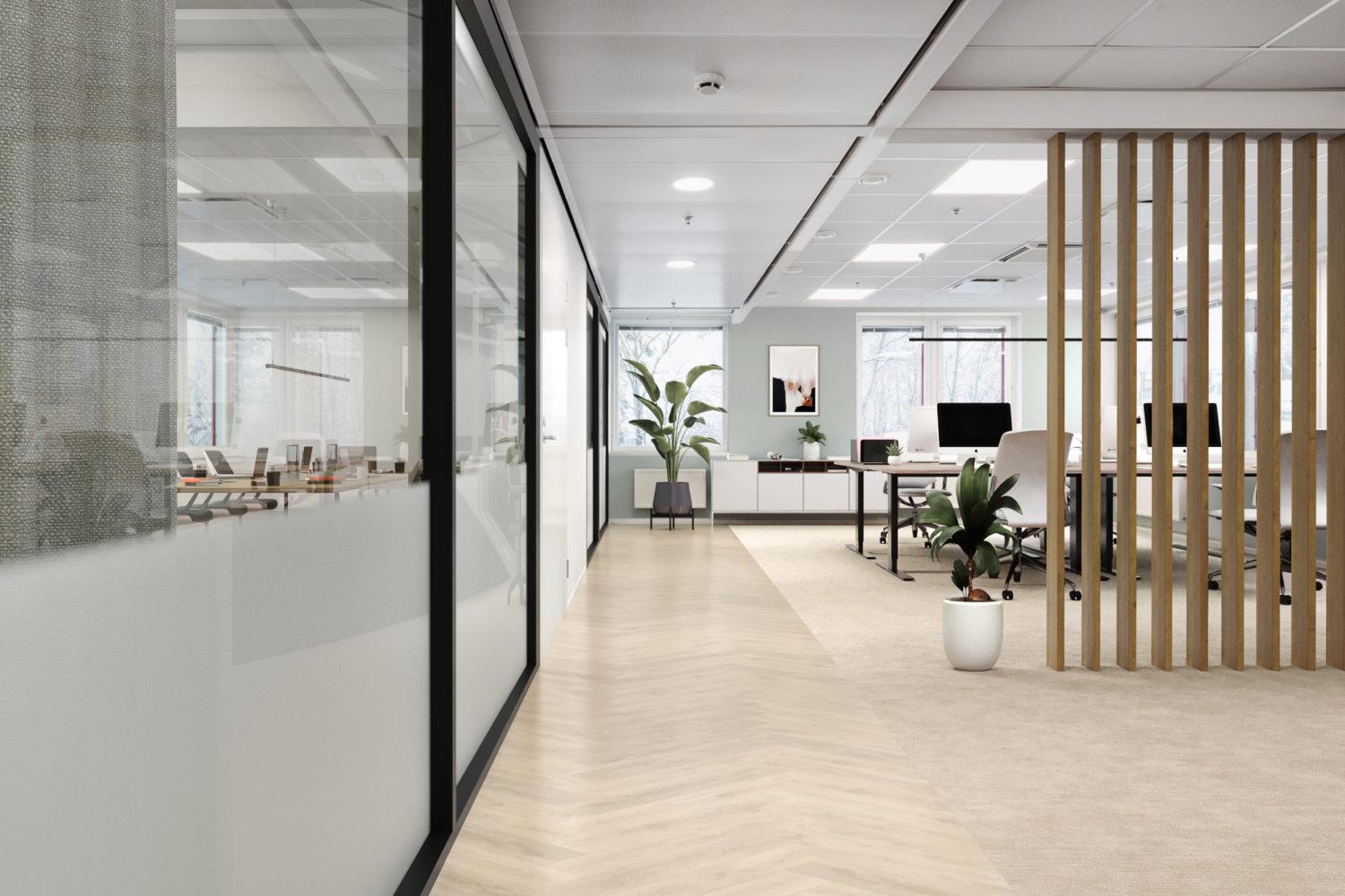 Lars Sonckin kaari 16 TERRA, 320m2, 5. kerros, Toimistotila