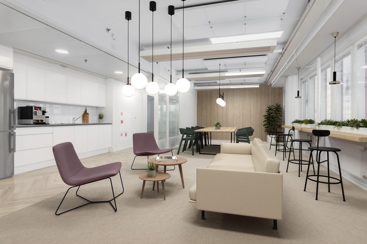 Lars Sonckin kaari 16 TERRA, 320m2, 5. kerros, Toimistotila