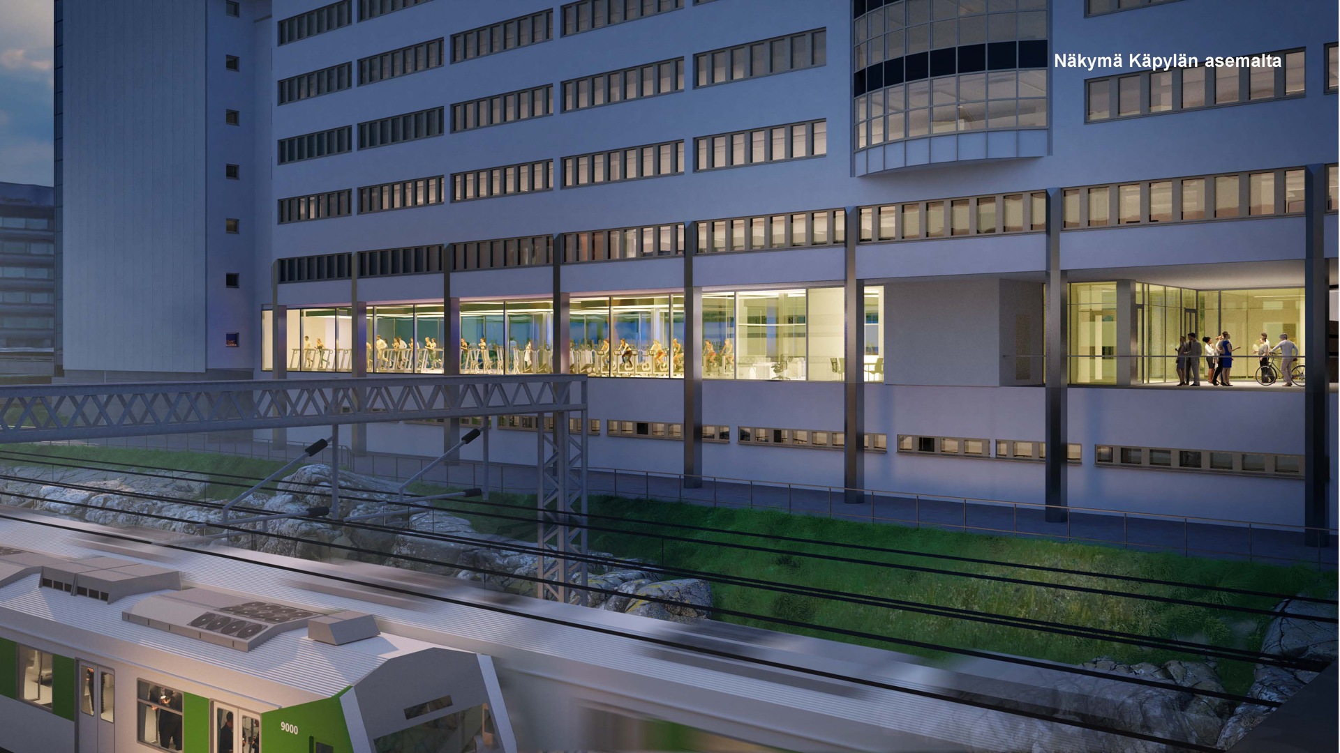 Panuntie 6, 330m2, 5. kerros, Toimistotila