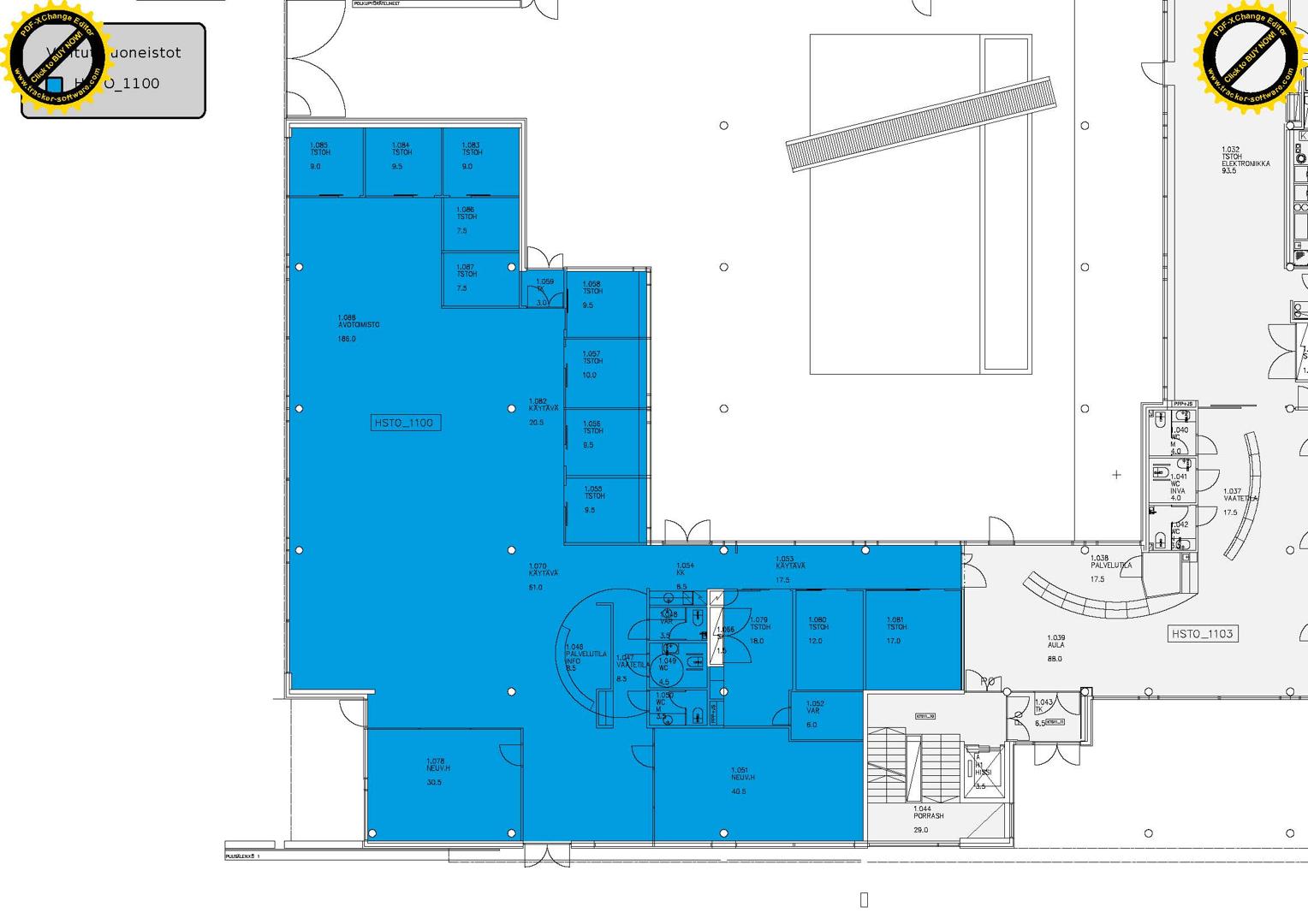 Piispanmäentie 5, 541m2, 1. kerros, Toimistotila