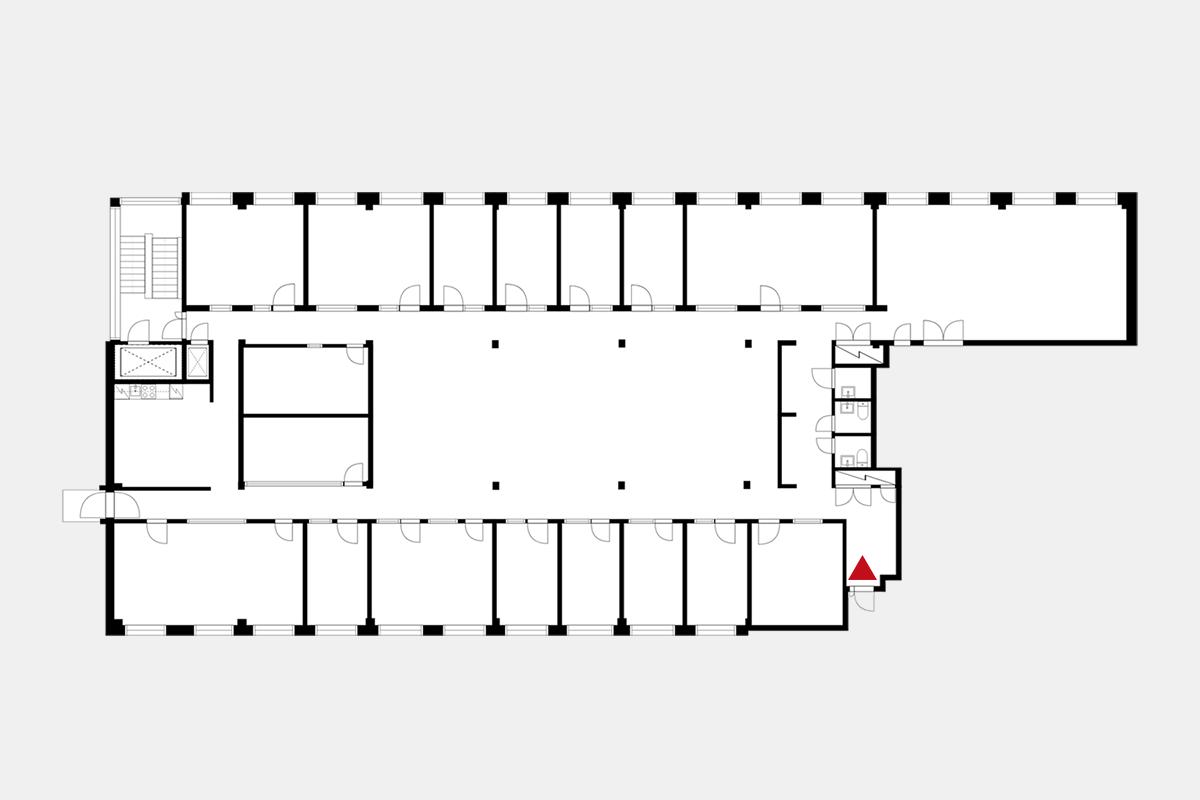 Ansatie 6a, 575m2, 3. kerros, Toimistotila