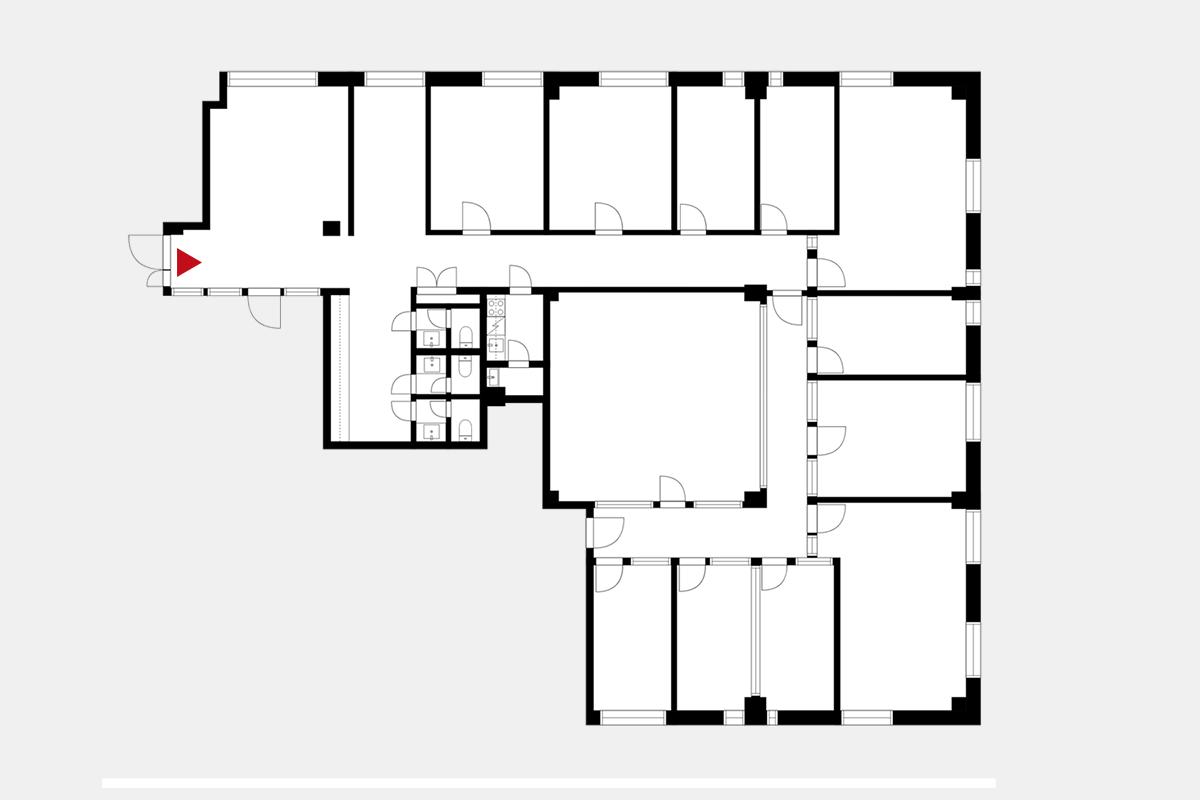 Ahventie 4, 297m2, 5. kerros, Toimistotila