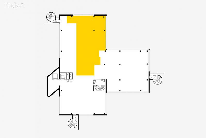 Miestentie 9 C-talo, 236m2, 5. kerros, Toimistotila