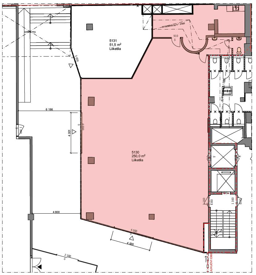 Kaivopiha, 250m2, , Liiketila