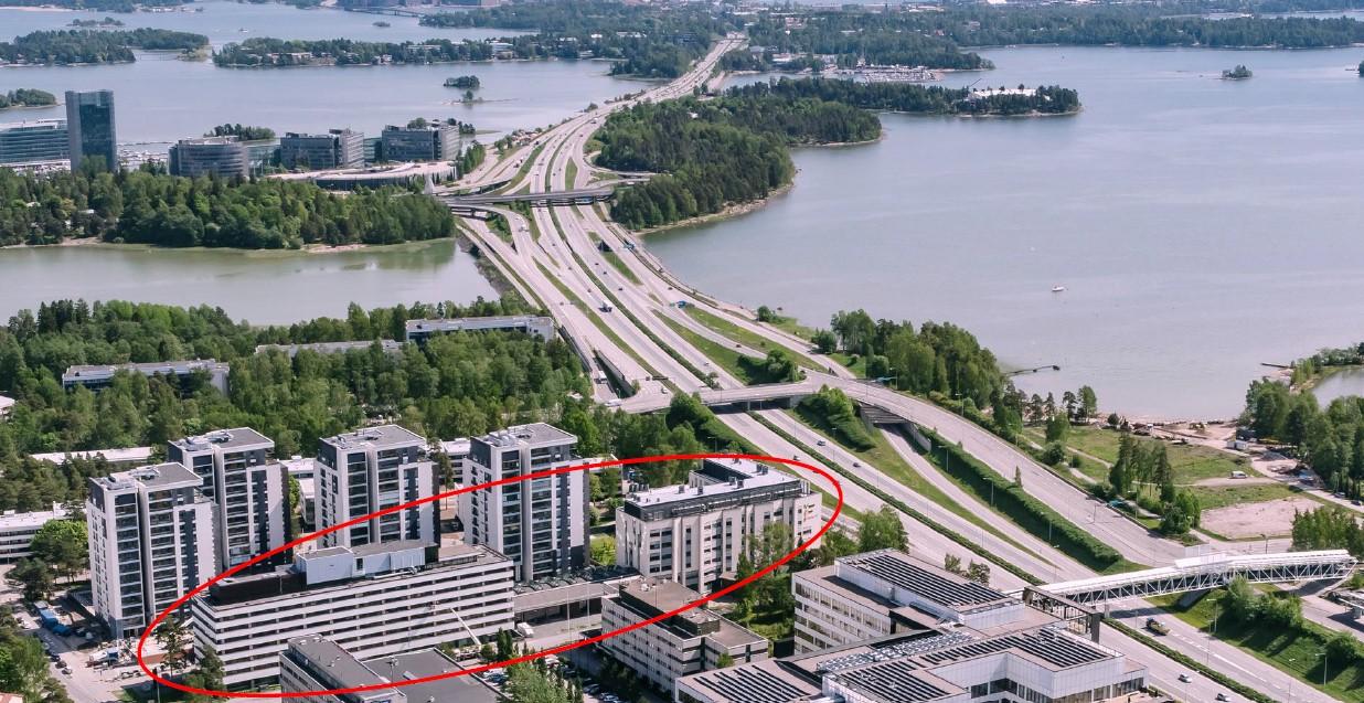 Revontulenpuisto 2, 1411m2, 3. kerros, Toimistotila