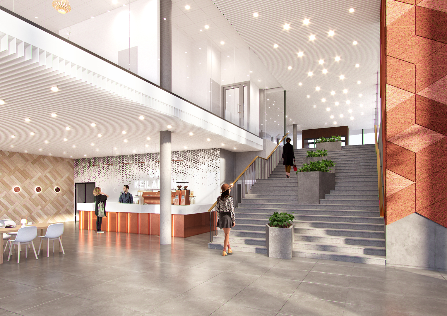 Keilaranta 12 D-talo, 294m2, Katutaso, Toimistotila