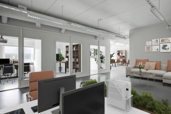 Tillinmäentie 3, 212m2, 2. kerros, Toimistotila