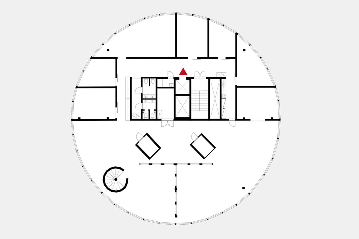 Paciuksenkatu 29, 650m2, 4. kerros, Toimistotila