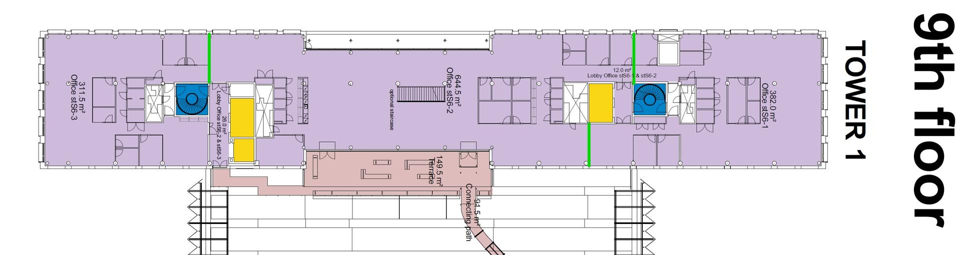 Pasilan Asema-aukio 1, 2800m2, Useita kerroksia, Toimistotila
