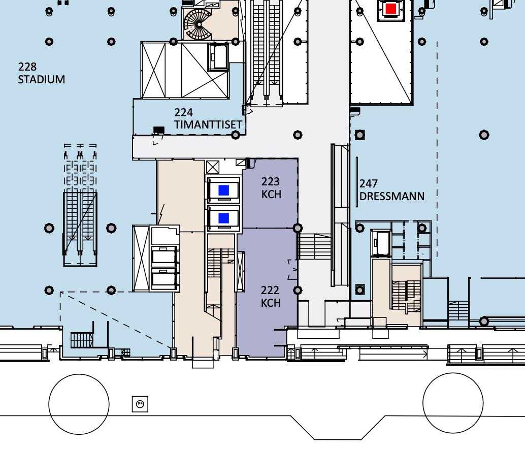 Urho Kekkosen katu 1, 35m2, 2. kerros, Liiketila