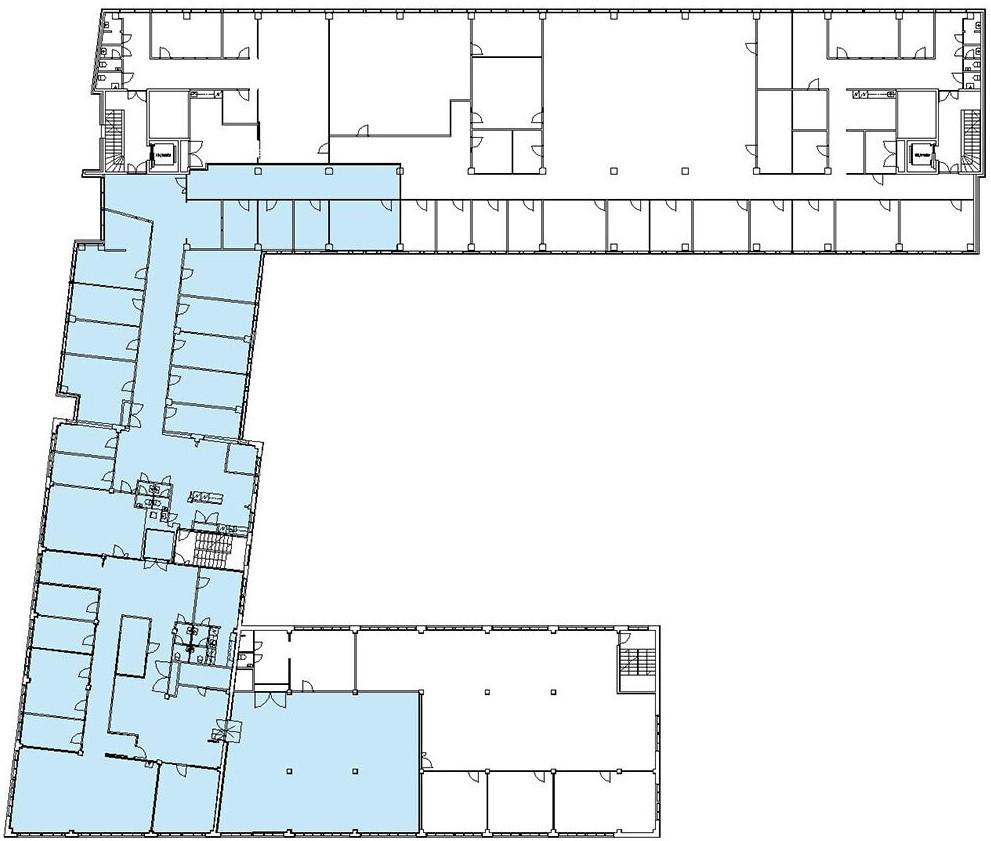 Hämeentie 105, 915m2, 3. kerros, Toimistotila