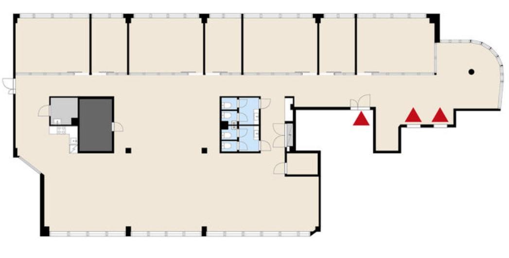 Sörnäisten rantatie 29, 414m2, 5. kerros, Toimistotila