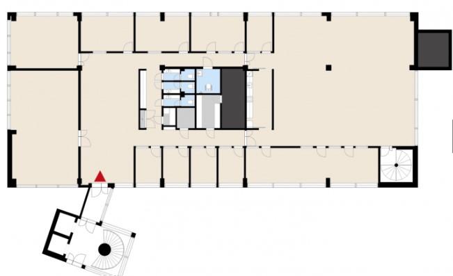 Kutomotie 2, 658m2, 2. kerros, Toimistotila