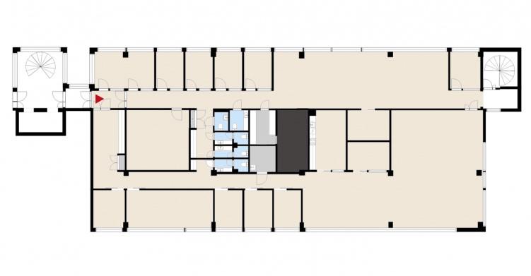 Kutomotie 2, 609m2, 2. kerros, Toimistotila