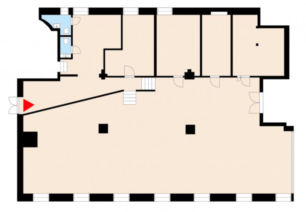 Vanha Talvitie 11, 446m2, 2. kerros, Toimistotila