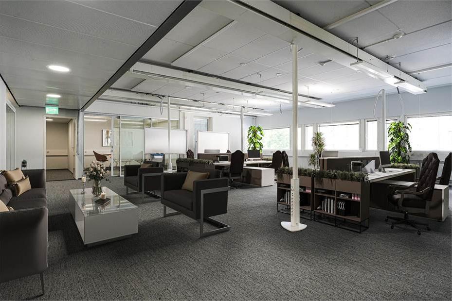 Pohjoinen Rautatiekatu 25, 210m2, 2. kerros, Toimistotila