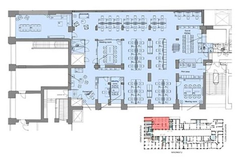 Pohjoisesplanadi 35, 429m2, 2. kerros, Toimistotila