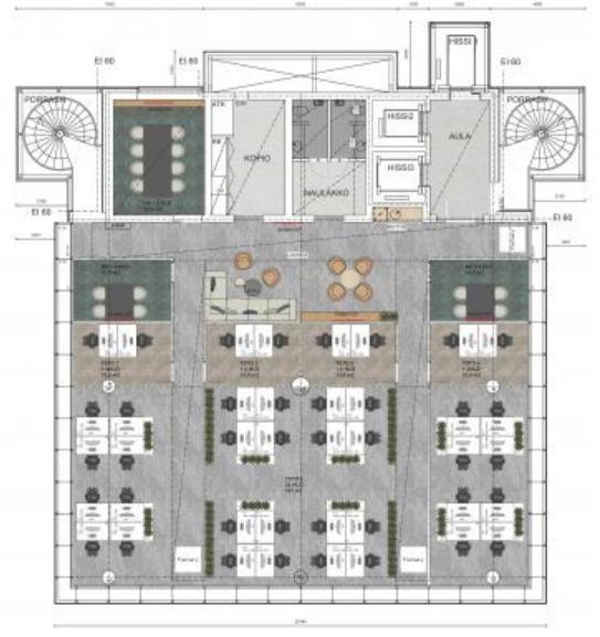 Strömbergintie 1, 1810m2, Useita kerroksia, Toimistotila