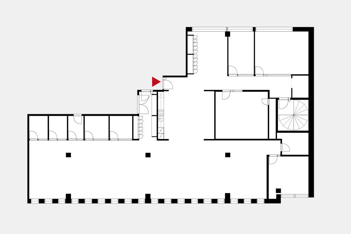 Sokerilinnantie 11, 449m2, 2. kerros, Toimistotila