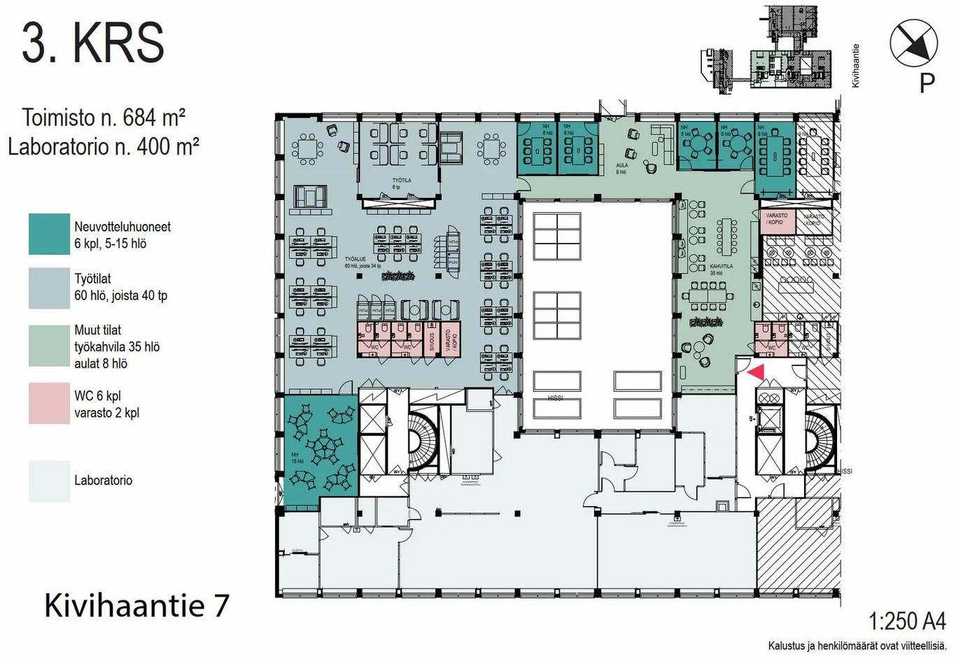 Kivihaantie 7, 2000m2, , Toimistotila