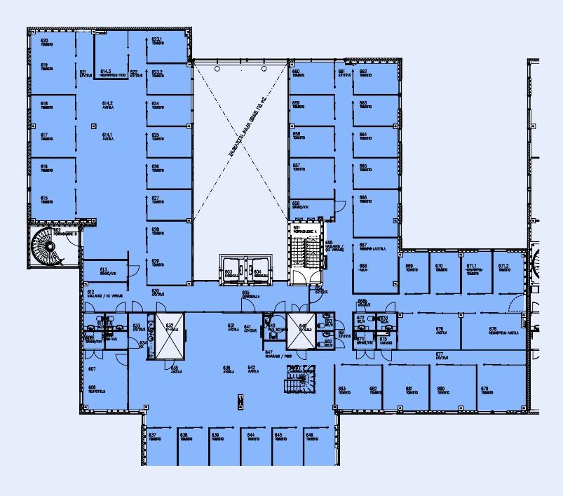Äyritie 20 LOISTE, 932m2, 6. kerros, Toimistotila