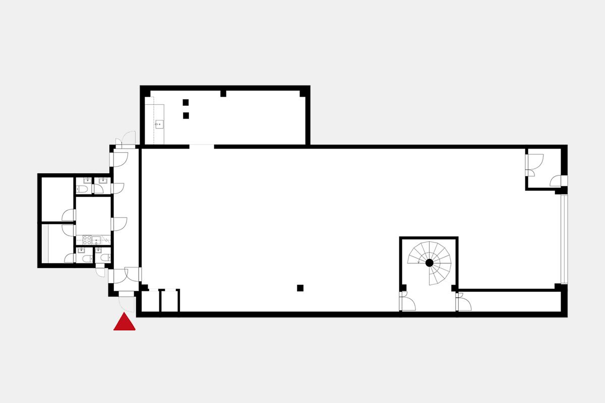 Taidetehtaankatu 4 PORVOO, 396m2, Katutaso, Liiketila