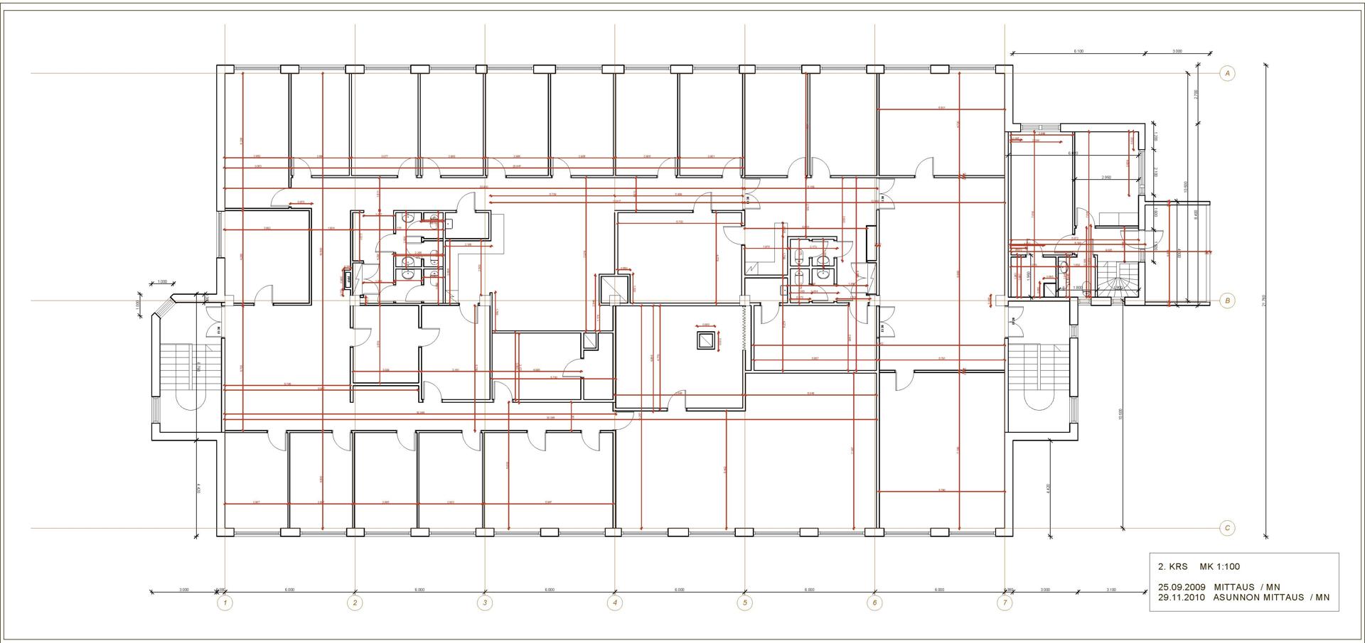 Rälssitie 7 C, 302m2, 2. kerros, Toimistotila