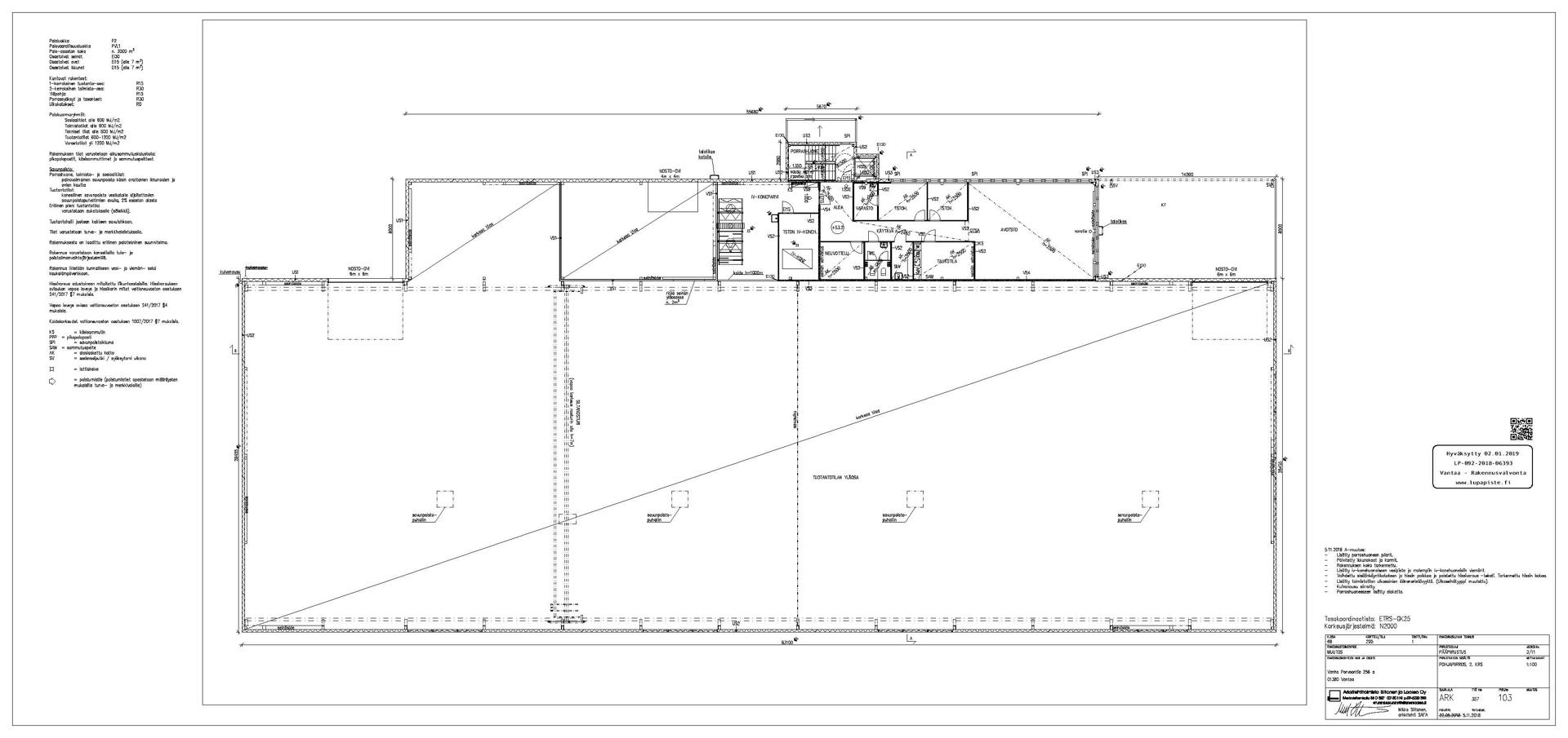 Vanha Porvoontie 256, 960m2, 1. kerros, Varastotila