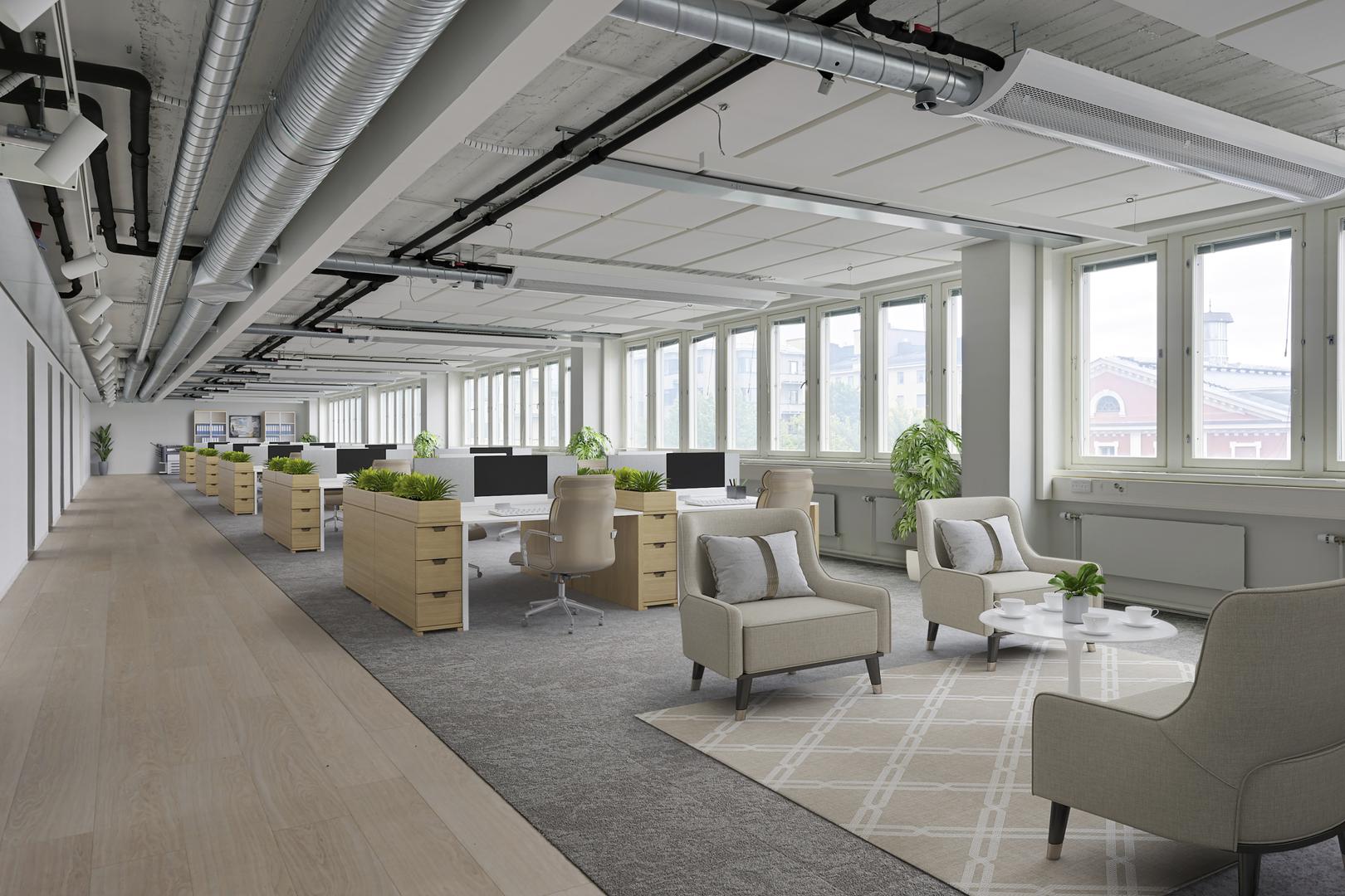 Bulevardi 21, 490m2, 8. kerros, Toimistotila
