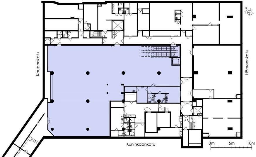 Hämeenkatu 20 TAMPERE, 661m2, , Liiketila