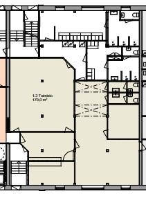 Kanavakatu 3 C, 170m2, 1. kerros, Toimistotila