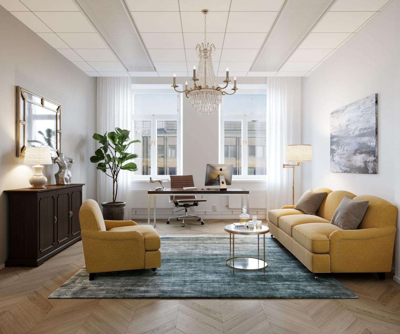 Kasarmikatu 25, 350m2, 3. kerros, Toimistotila