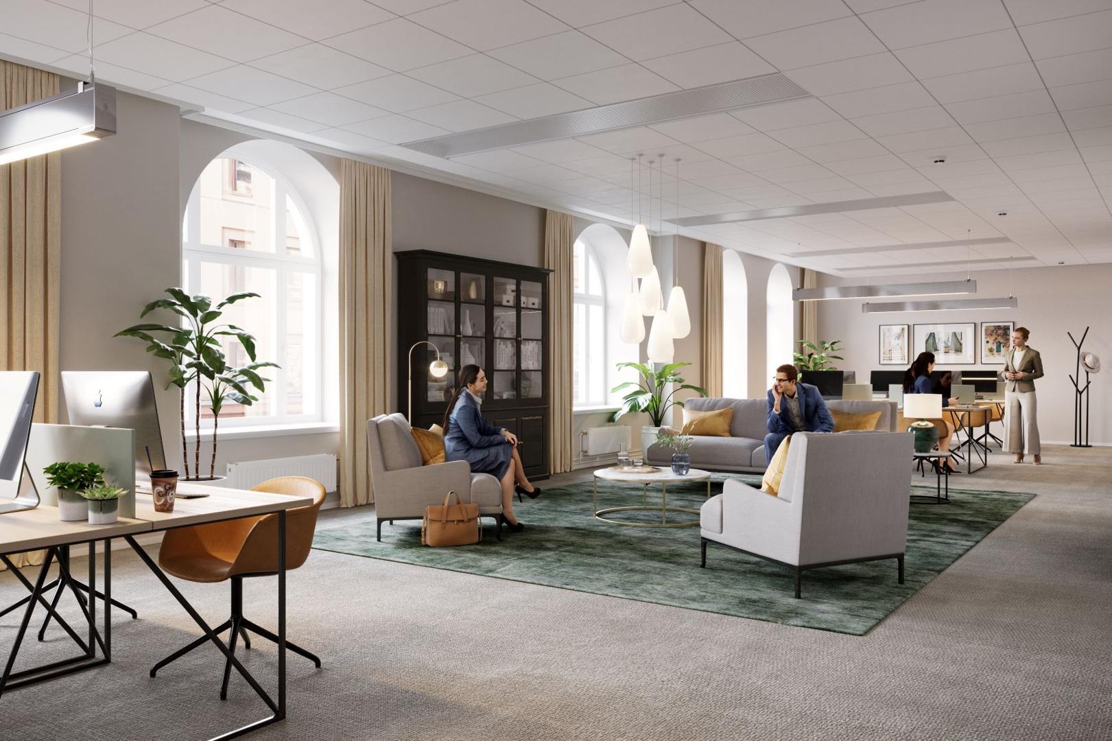 Kasarmikatu 25, 350m2, 3. kerros, Toimistotila