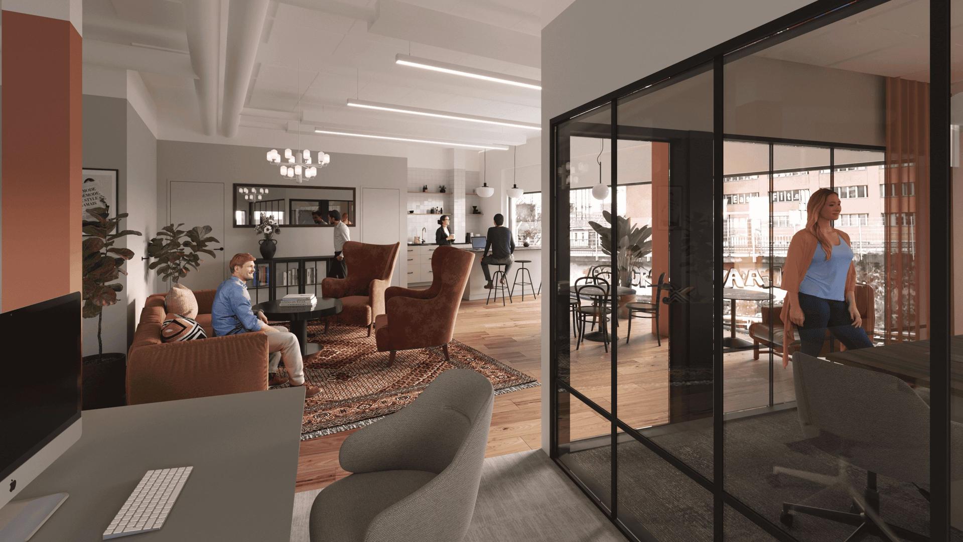 Sörnäistenkatu 1, 831m2, 1. kerros, Toimistotila