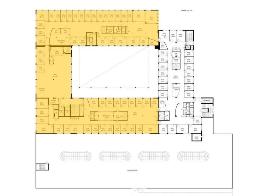 Valimotie 13 A, 1624m2, 3. kerros, Toimistotila
