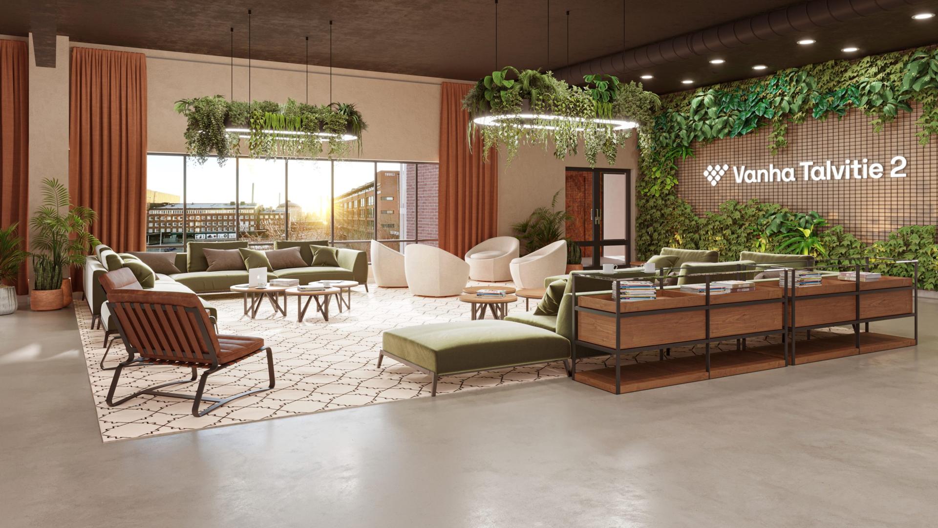 Vanha Talvitie 2, 3800m2, 2. kerros, Toimistotila