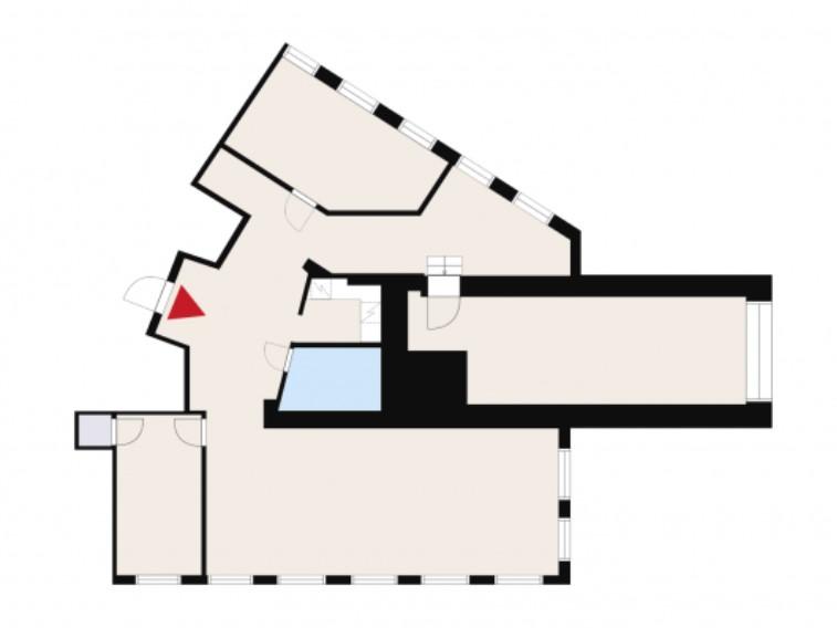 Kaisaniemenkatu 13, 131m2, 8. kerros, Toimistotila