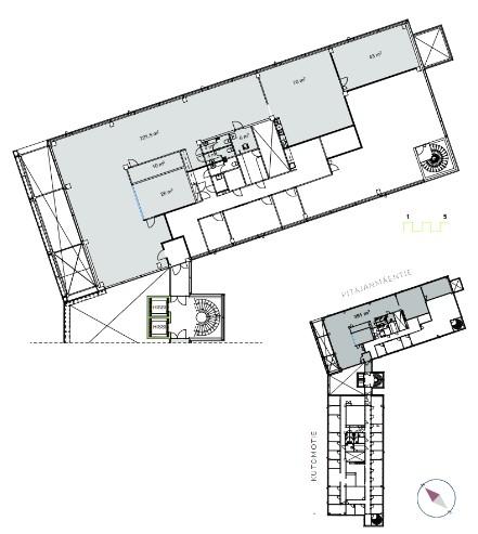 Kutomotie 2, 391m2, 3. kerros, Toimistotila