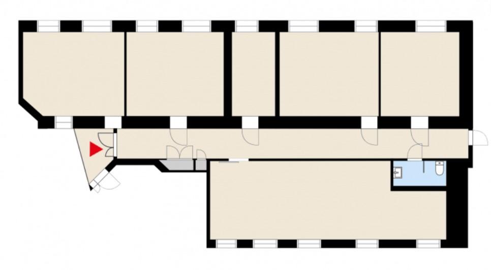 Eteläranta 12, 210m2, 6. kerros, Toimistotila