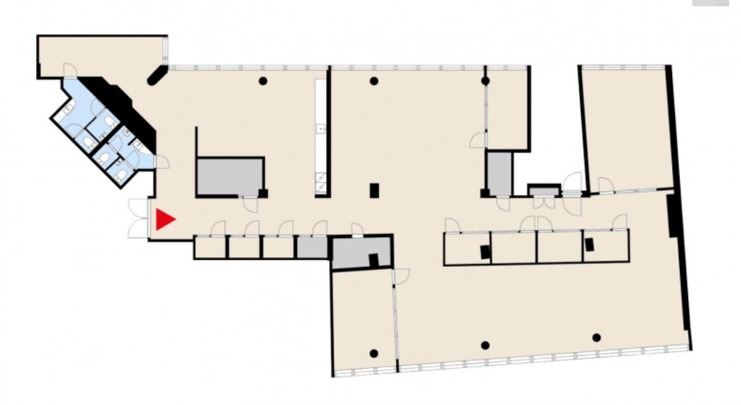 Siltasaarenkatu 16, 390m2, 6. kerros, Toimistotila